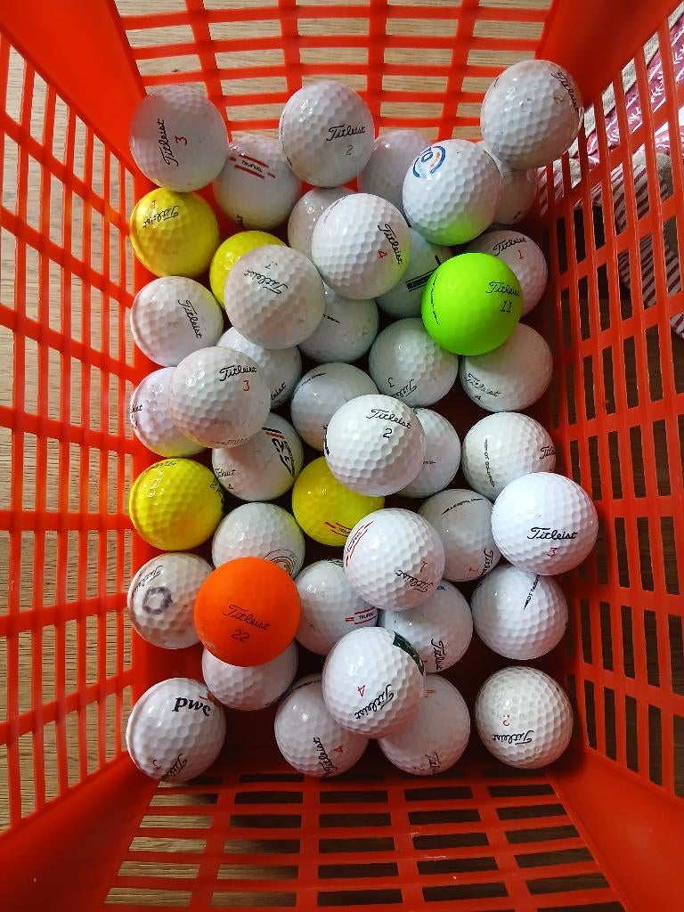 golfballen Titleist, Sport en Fitness, Golf, Ophalen, Gebruikt, Bal(len), Overige merken
