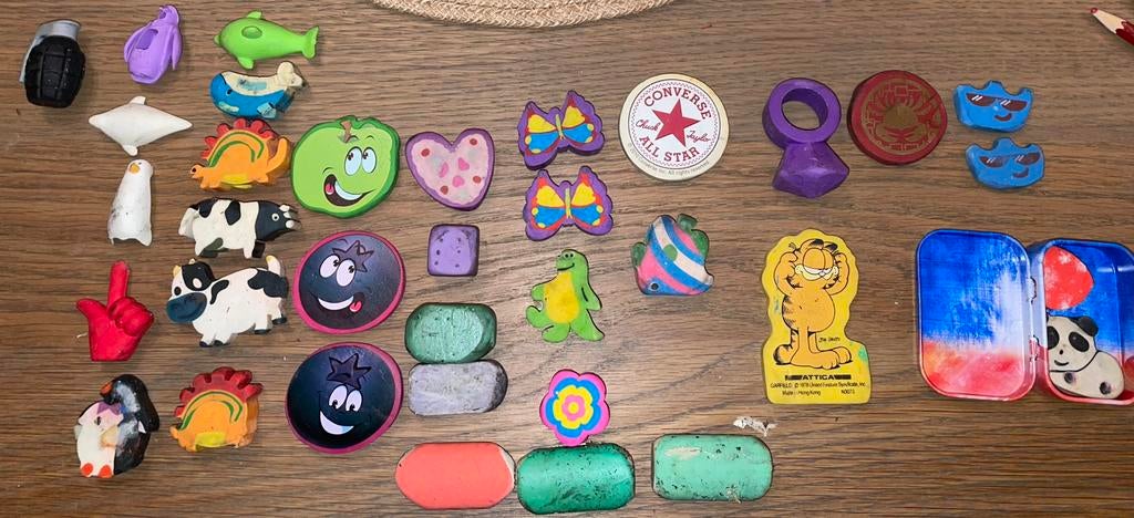 Gum gummen all stars vlinder, Ophalen of Verzenden, Zo goed als nieuw