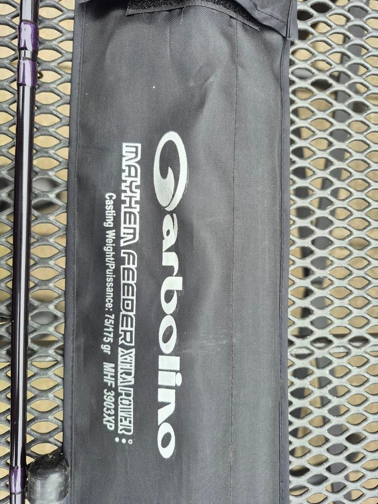 Garbolino Mayhem Feeder 75-175g met 3 toppen, Ophalen