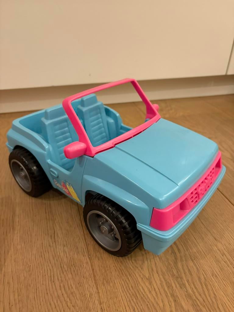 Leuke barbie auto jeep, Ophalen of Verzenden, Gebruikt