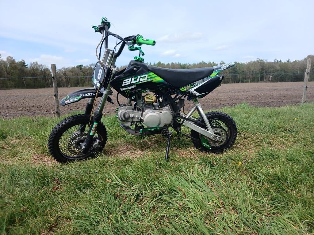 kawasaki. 140cc 4versnelingen., Kawasaki, Nieuw, Pitbike, Ophalen