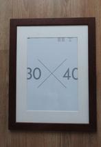 schilderijlijst, Huis en Inrichting, Woonaccessoires | Lijsten, Ophalen, Gebruikt, Hout, Minder dan 50 cm