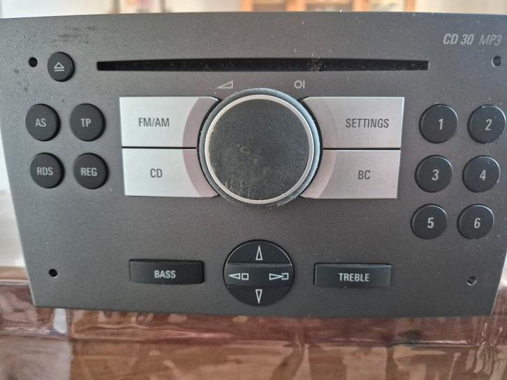 Opel CD 30 MP3 autoradio - Zo goed als nieuw, Auto diversen, Autoradio's, Zo goed als nieuw, Ophalen of Verzenden