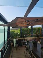 parasol Solero Prostor P4 Pro, Ophalen, Verstelbaar, 2 tot 3 meter, Zweefparasol