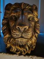 Leeuwenkop bloempot, Ophalen, Rond, Aardewerk, Minder dan 40 cm