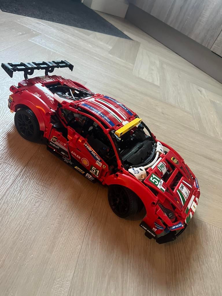 Lego 42125 Ferrari 488 GTE, Ophalen of Verzenden, Gebruikt, Losse stenen, Lego