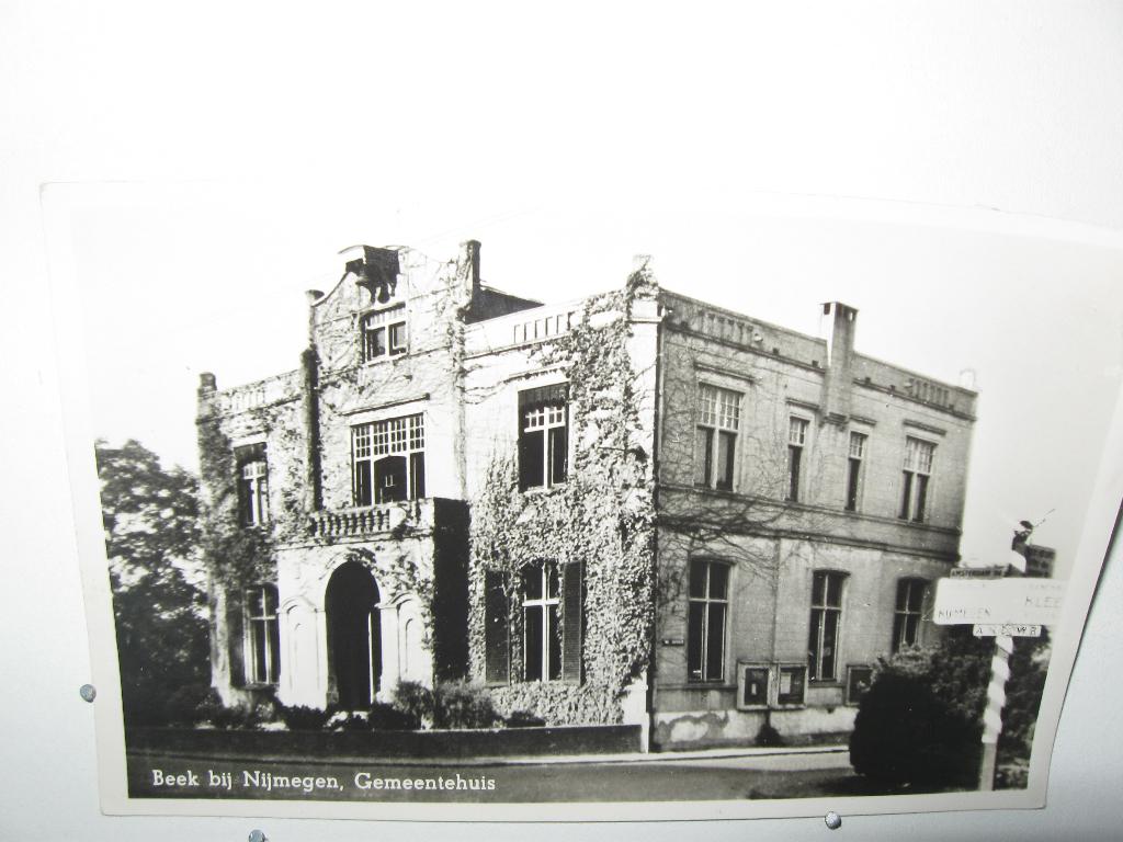 9618 Beek bij Nijmegen, Gemeentehuis 1949, Verzenden, 1940 tot 1960, Gelderland