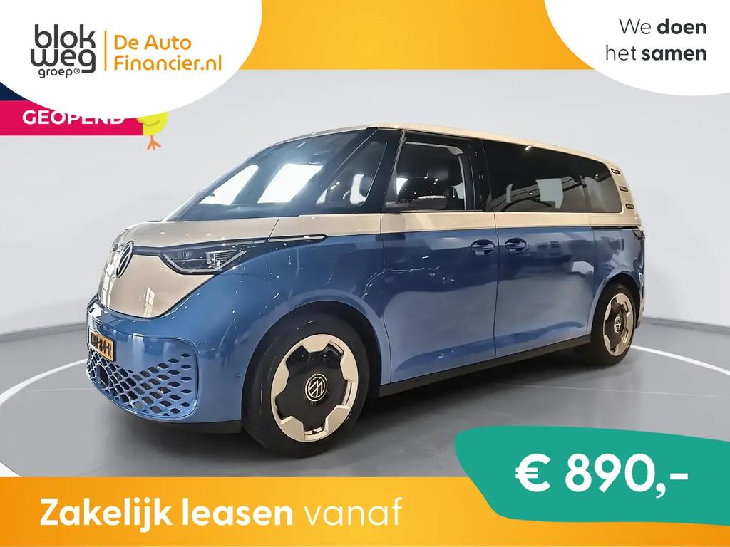 Volkswagen ID.Buzz Pro Bulli Limited 86kWh 286p € 66.630,0, Auto's, Volkswagen, Automaat, Overige carrosserieën, Blauw, Nieuw