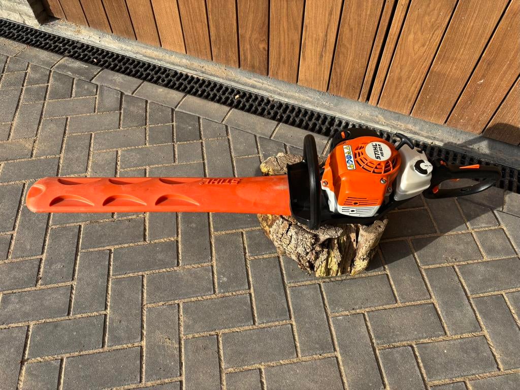 Stihl HS 82 R prof. benzine heggenschaar 60cm hele nette!!!., Ophalen of Verzenden, Zo goed als nieuw