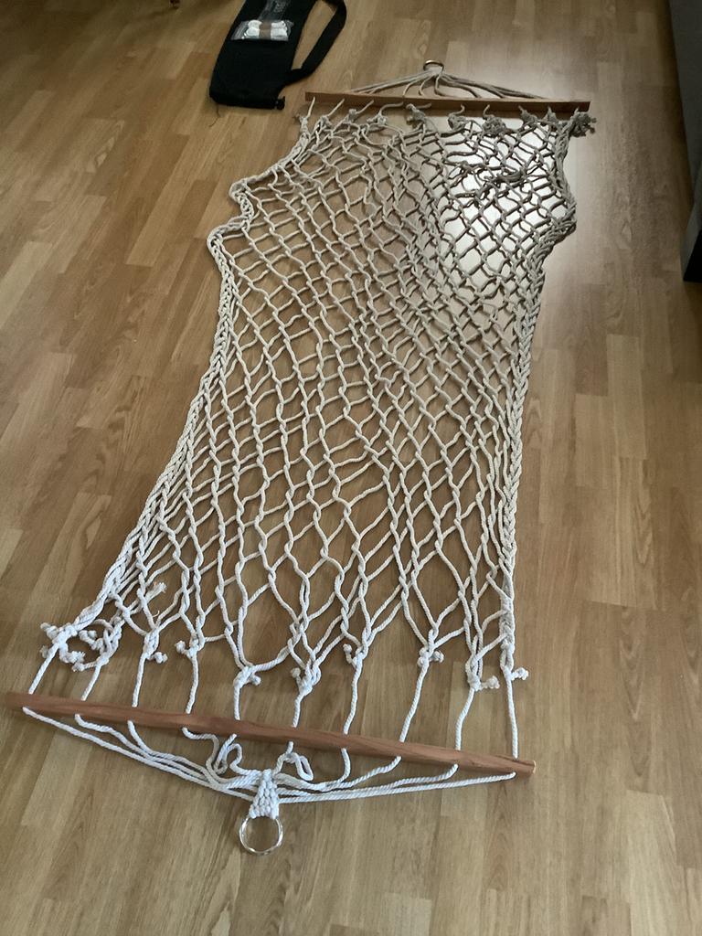 Hangmat 80x 210 nieuw ALLEEN OPHALEN, Ophalen, Zo goed als nieuw, Eenpersoons, Opvouwbaar