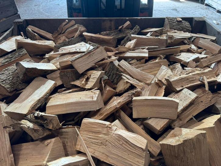 Openhaardhout Voorjaarsaanbiedingen! Droog direct stookbaar, Tuin en Terras, Haardhout, Blokken, Essenhout, 6 m³ of meer, Ophalen of Verzenden