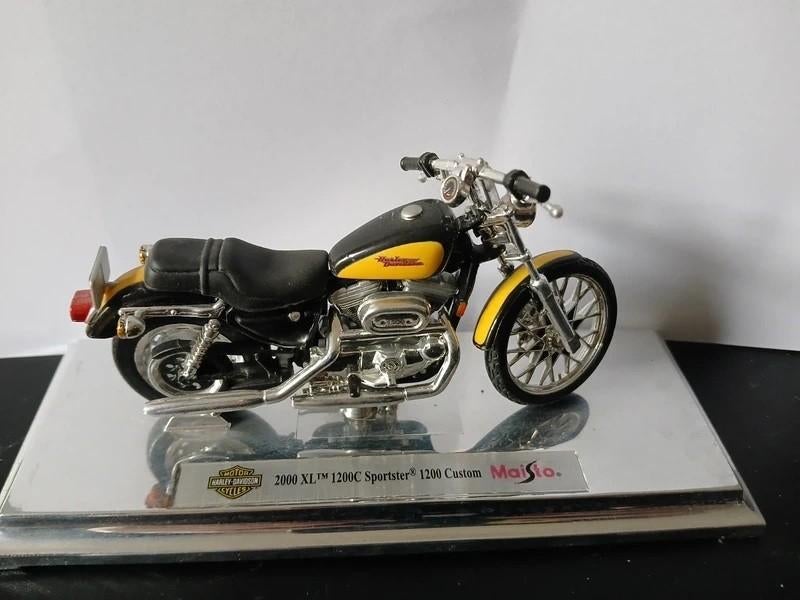 schaalmodel motorfiets Harley Davidson 1200C Sportster, Verzenden, Zo goed als nieuw