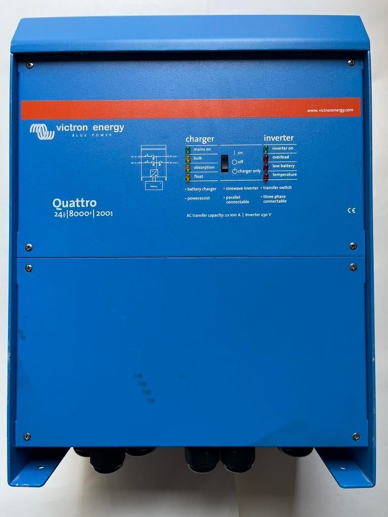 Victron Quattro 24/8000-200-100/100, Watersport en Boten, Navigatiemiddelen en Scheepselektronica, Ophalen, Zo goed als nieuw
