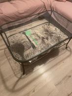 Salontafel ikea gietijzer, Huis en Inrichting, Ophalen, 100 tot 150 cm, 50 tot 100 cm, Zo goed als nieuw