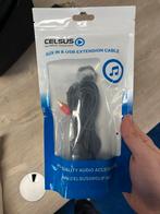 Celsus AUX IN & USB Verlengingskabel - 1 Meter, Ophalen, Nieuw, Minder dan 2 meter, Overige kabels