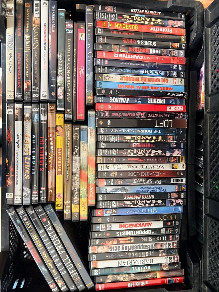 Grote partij diverse DVD's - Films en series (ruim 370 stuks, Vanaf 16 jaar, Ophalen, Gebruikt