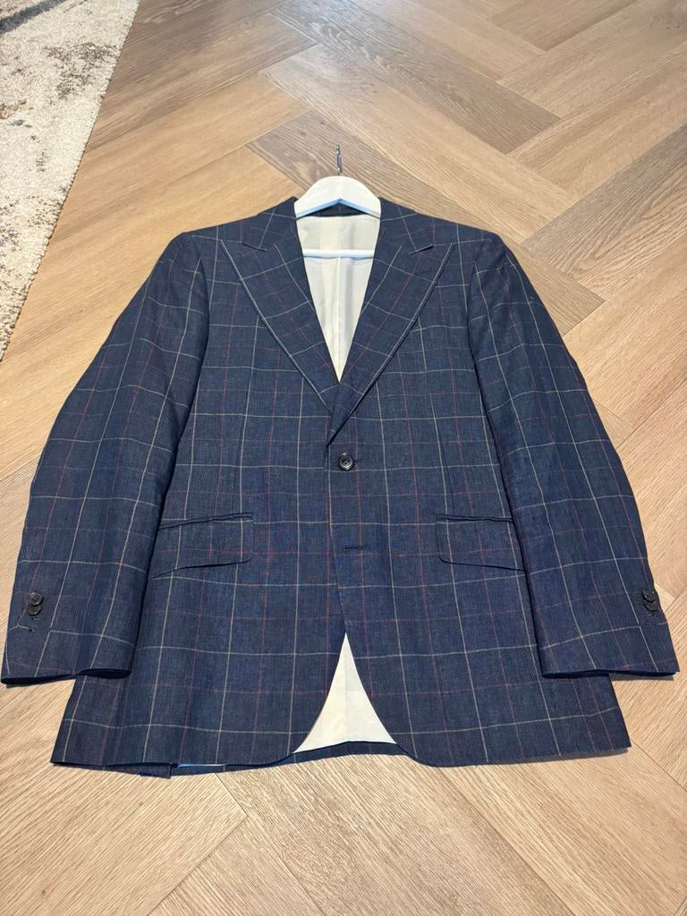 Suitsupply pak, Kleding | Heren, Kostuums en Colberts, Ophalen of Verzenden, Zo goed als nieuw, Maat 48/50 (M), Blauw