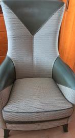 Mol en geurts model fauteuil, Ophalen, Gebruikt, 50 tot 75 cm, Leer