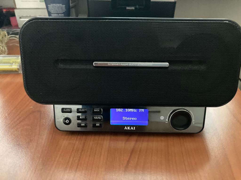 Akai AIR05W WiFi Internetradio., Ophalen, Zo goed als nieuw