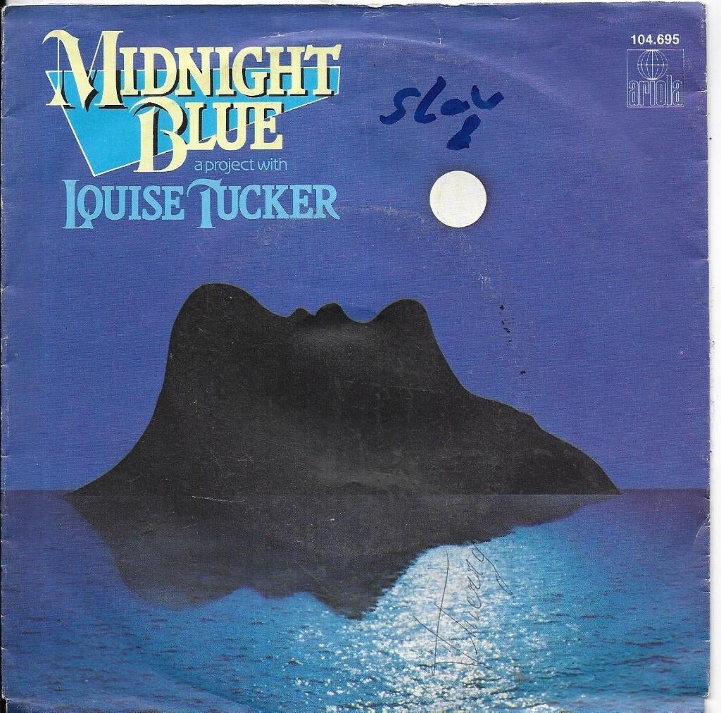Louis Tucker-Midnight blue, Gebruikt, 7 inch, Pop, Single