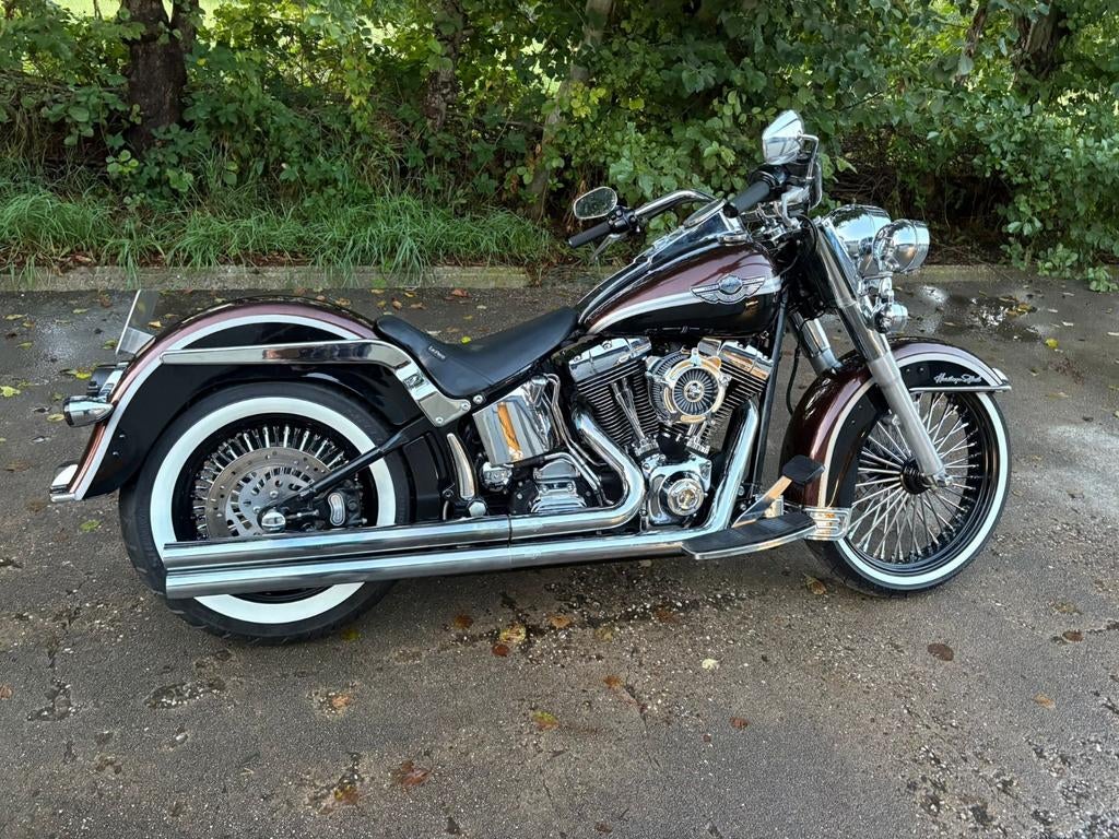 Harley hd harley heritage big spoke two tone paint 2003, Motoren, Particulier, Chopper