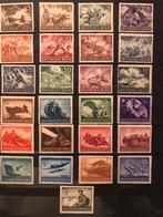 Kavel propaganda zegels Wehrmacht nazi Duitsland WO2, Verzamelen, Ophalen of Verzenden, Overige soorten, Duitsland, Overige typen