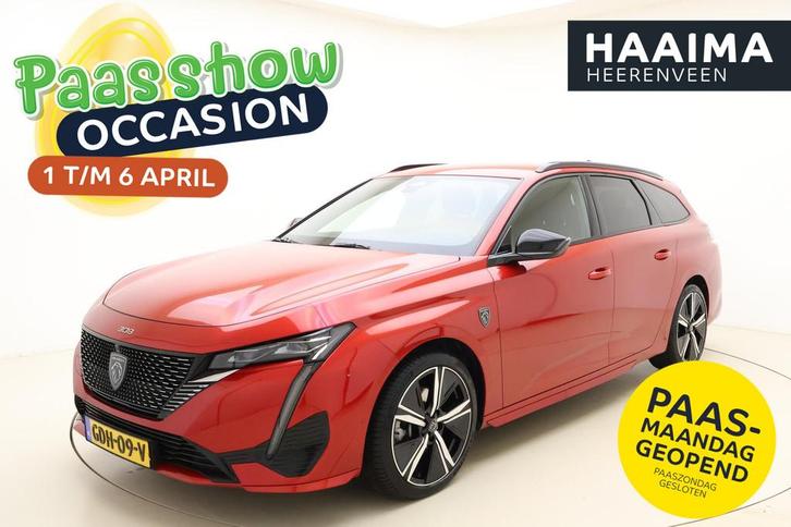 Peugeot 308 SW 1.2 PureTech GT 130 | Automaat | Electrische, Auto's, Peugeot, Bedrijf, Te koop, 360° camera, ABS, Achteruitrijcamera