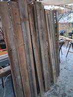 18 schuttingplanken 180x14,5z1,6 cm, Tuin en Terras, Palen, Balken en Planken, Ophalen, Gebruikt, 180 tot 250 cm, Planken