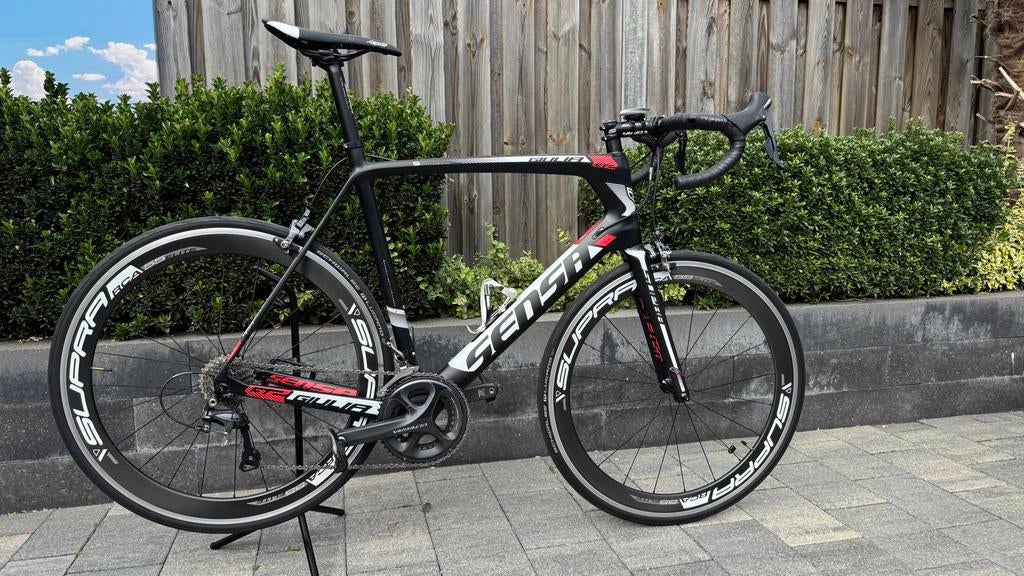 Sensa Giulia carbon racefiets Ultegra Supra 55mm wielen, Fietsen en Brommers, 28 inch, Carbon, Heren, Zo goed als nieuw