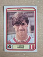Panini Voetbal 80 Robert Verbeek Sparta, Verzamelen, Sportartikelen en Voetbal, Ophalen of Verzenden, Zo goed als nieuw, Sparta