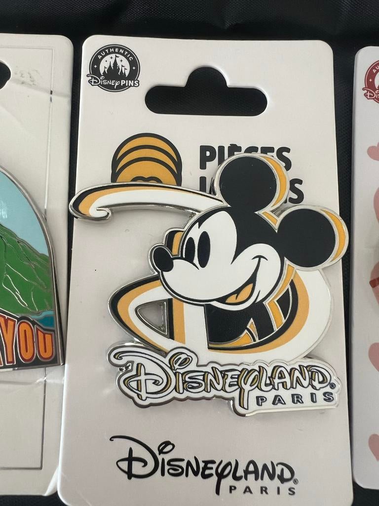 Disneyland Parijs Pin Mickey Mouse, Verzamelen, Ophalen of Verzenden, Mickey Mouse, Nieuw, Overige typen