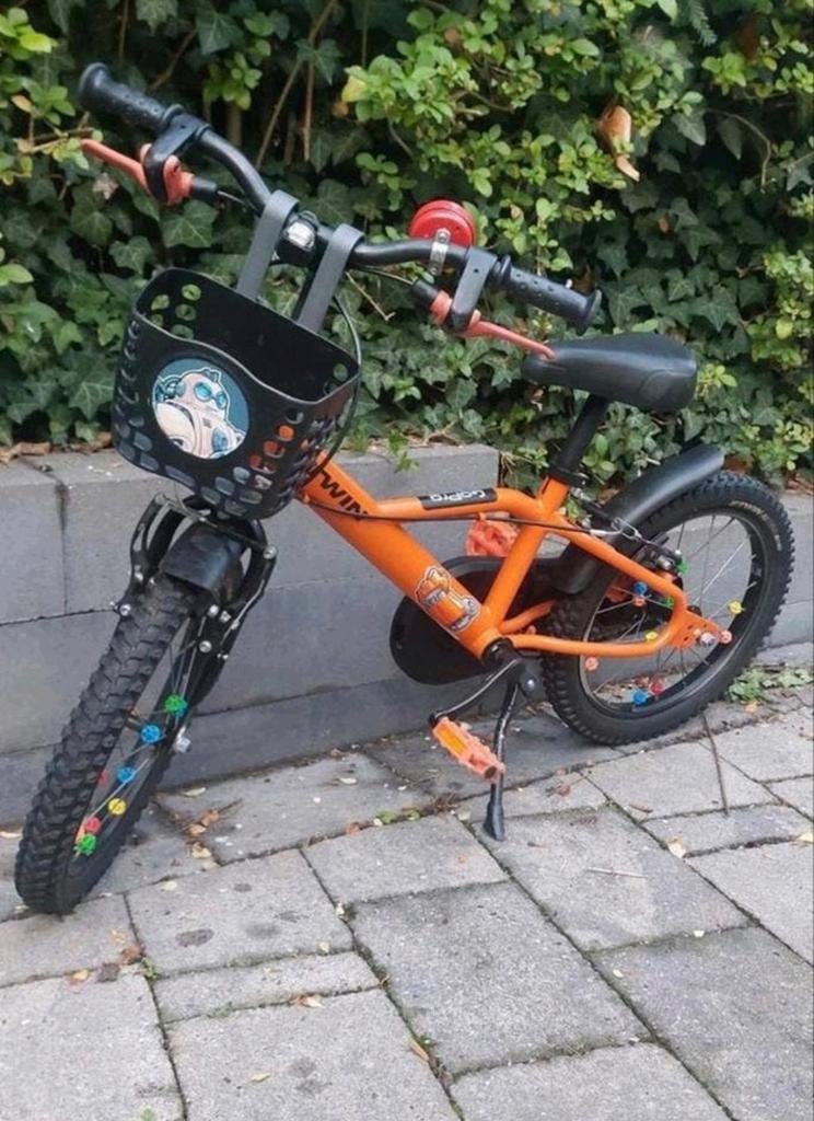 B'TWIN fiets 16 inch, Fietsen en Brommers, Fietsen | Jongens, Ophalen, Gebruikt, 16 inch, BTWIN