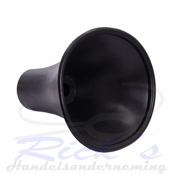 Trompetrol rollenset zwart op kantelblokje, Info@rickshandel.nl, Nieuw, Ricks Handelsonderneming, Ophalen of Verzenden