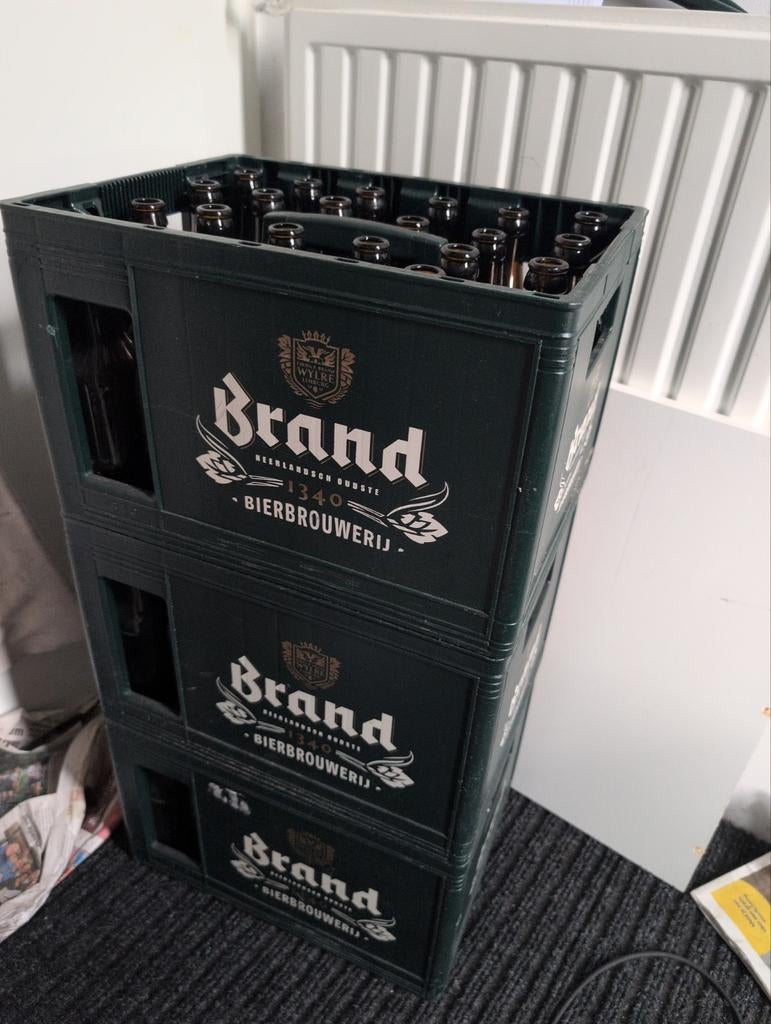 Bier kratten, Doe-het-zelf en Verbouw, Kratten en Dozen, Ophalen, 40 tot 60 cm, 50 tot 75 cm, Minder dan 35 cm
