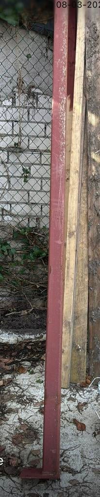 Metalen balk, Ophalen of Verzenden, Gebruikt, Minder dan 180 cm, Palen