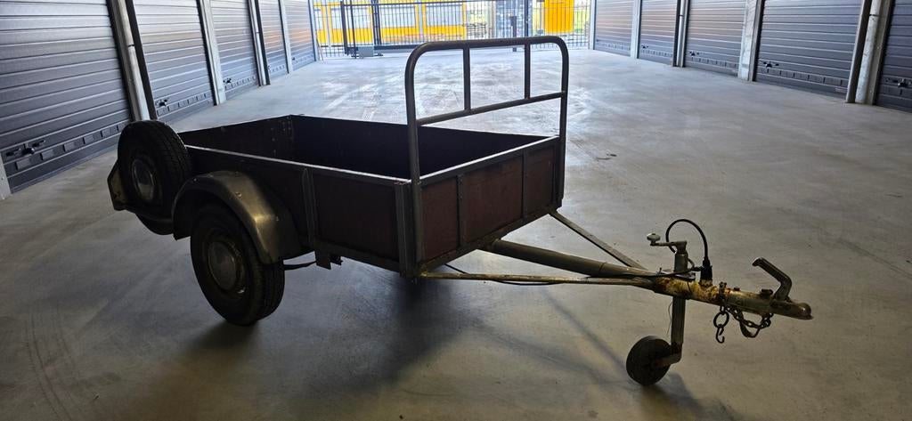 Aanhanger enkelasser - Ideaal voor kleine klussen, Ophalen, Gebruikt