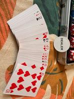 Poker Set in Aluminium Case – Chips, Cards & Dice, Een of twee spelers, Ophalen, Zo goed als nieuw, Reisspel