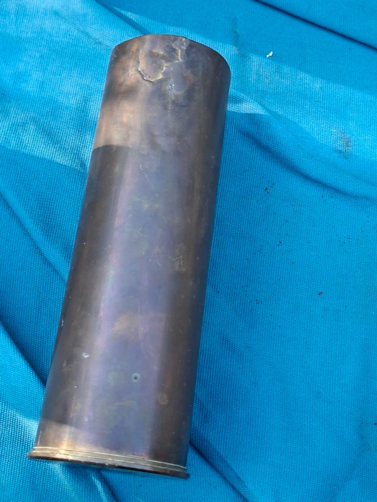 Australische 25 pounder huls 1942 MC*, Verzamelen, Militaria | Tweede Wereldoorlog, Ophalen of Verzenden, Landmacht, Engeland