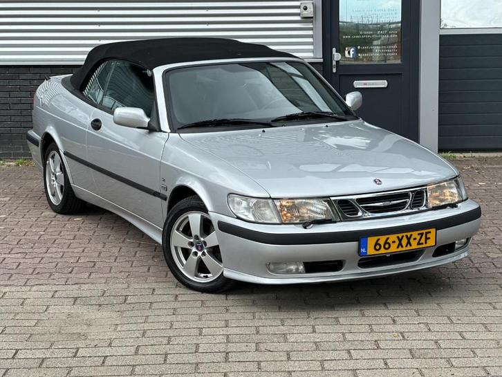 Saab 9-3 9.3 YOUNGTIMER LAK IN NIEUWSTAAT (bj 2002), Auto's, Saab, Bedrijf, Te koop, Saab 9-3, ABS, Airbags, Airconditioning, Alarm