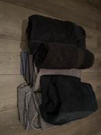 Handdoeken in verschillende grijstinten, Ophalen of Verzenden, Gebruikt, Grijs, Handdoek