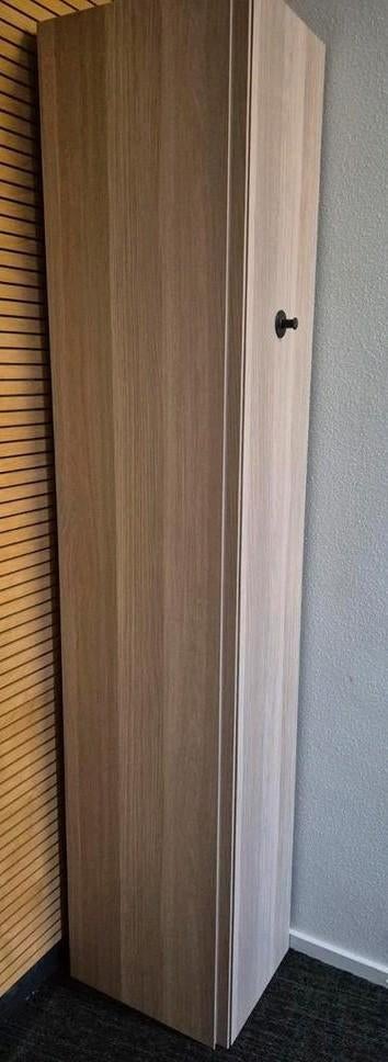 IKEA Morgedal Hoge Badkamerkast - Licht Eiken, Ophalen, (Half)hoge kast, Minder dan 50 cm, Gebruikt