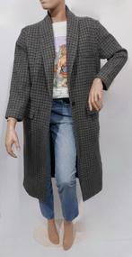 ISABEL MARANT geruite wollen tussenjas maat 34 ZGAN, Ophalen of Verzenden, Zo goed als nieuw, Maat 34 (XS) of kleiner, Grijs