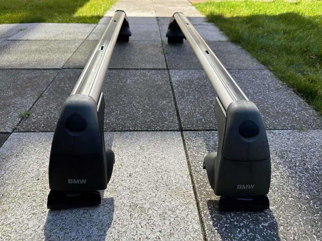 BMW 5 serie E60 Originele Dakdragers met sleutels, Auto diversen, Dakdragers, Ophalen of Verzenden, Gebruikt