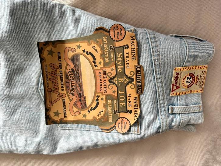 Vintage Style B.Joe Jeans - Maat W27, Kleding | Dames, Spijkerbroeken en Jeans, Nieuw, W27 (confectie 34) of kleiner, Blauw, Ophalen of Verzenden