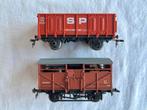 2 Playart veewagon en bakwagen H0, Hobby en Vrije tijd, Overige merken, Gebruikt, Gelijkstroom of Wisselstroom, Wagon