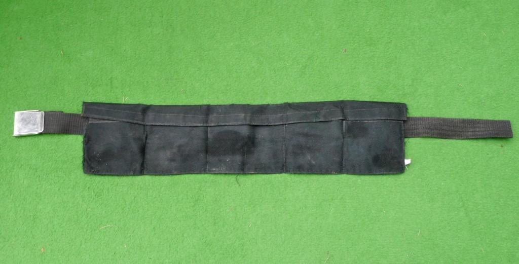 5-vaks loodgordel voor softlood - 115 Cm, Ophalen of Verzenden, Gebruikt, Lood of Loodgordel