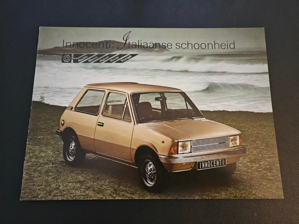 Brochure Innocenti 90 & 120, Ophalen of Verzenden, Zo goed als nieuw, Overige merken