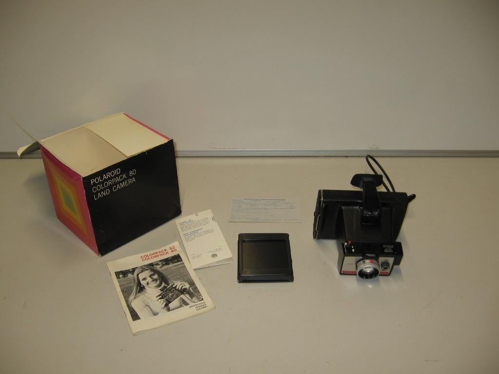 Fotocamera Polaroid Colorpack 80 Land Camera, Audio, Tv en Foto, Fotocamera's Analoog, Ophalen of Verzenden, Gebruikt, Compact