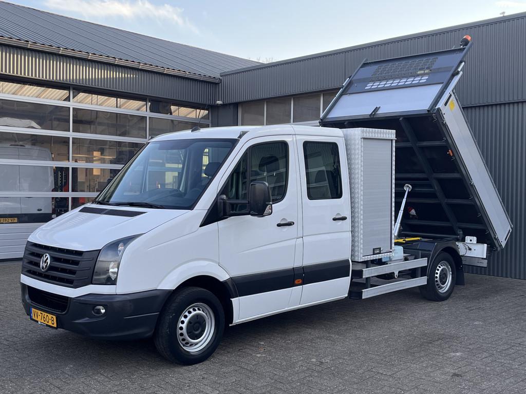 Volkswagen Crafter 35 2.0 TDI DC Maxi Kipper 3500kg trekgewi, Auto's, 2680 kg, Achterwielaandrijving, Gebruikt, 4 cilinders