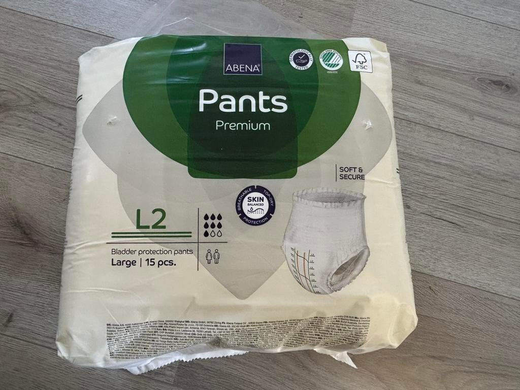 Incontinentiebroekjes Abena Pants L0-L1-L2 NIEUW !, Ophalen, Nieuw